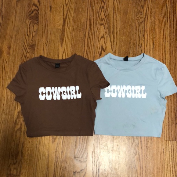 SHEIN | Tops | 2 Pack Shein Cowgirl 